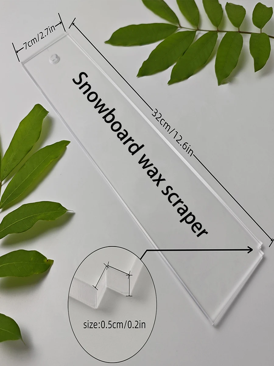 Podwójna deska Narzędzia do usuwania wosku Narzędzia narciarskie, Skrobak do wosku do snowboardu Wycieraczka do konserwacji snowboardu, Skrobak do wosku do snowboardu