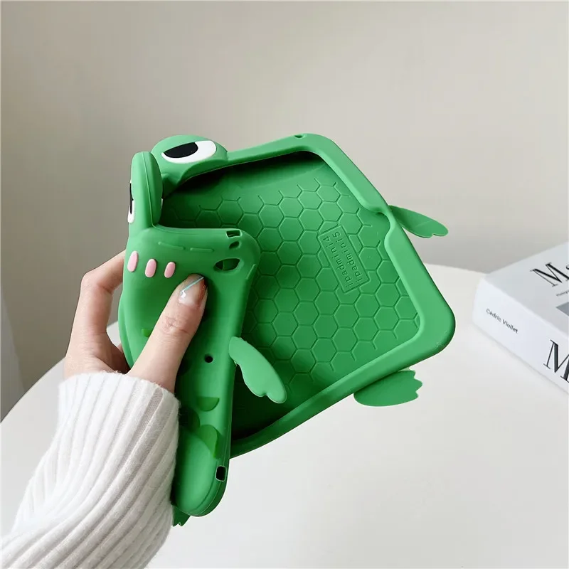 Para iPad 7th 8th 9th 10,2 10 10th Gen funda con soporte de rotación 360 para IPad Air 2 3 4 5 10,9 2022 Mini 6 Pro 9,7 11 fundas para niños