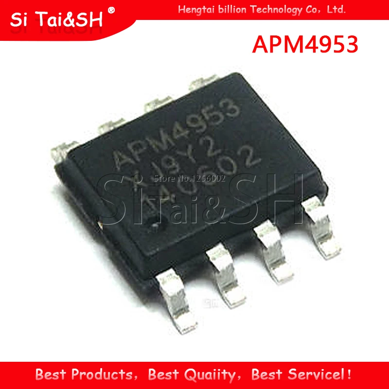 Si Tai&SH 20pcs/lot New APM4953 4953 Dual P-Channel Enhancement Mode MOSFET  Data system