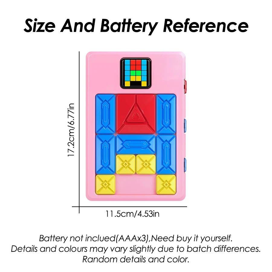 Huarong Road Magnetic Suction Block Sliding Puzzle CHILDREN'S Puzzle Logical Thinking Training Brain-burning Board Game Toys