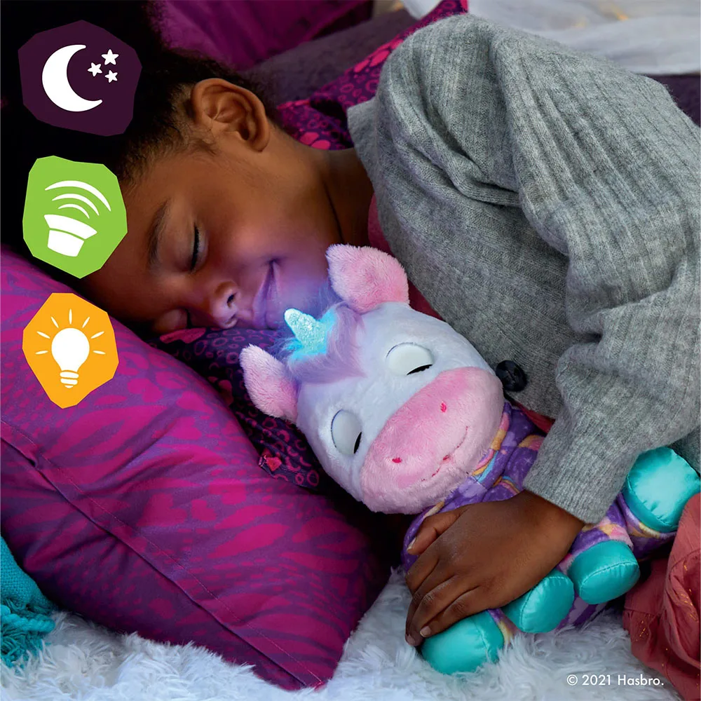 Original FurReal Sweet Jammiecorn Unicorn Interactive Plush Toy Light Up Toy with 30+ Sounds and Reactions Unicorn Soft Cute Toy