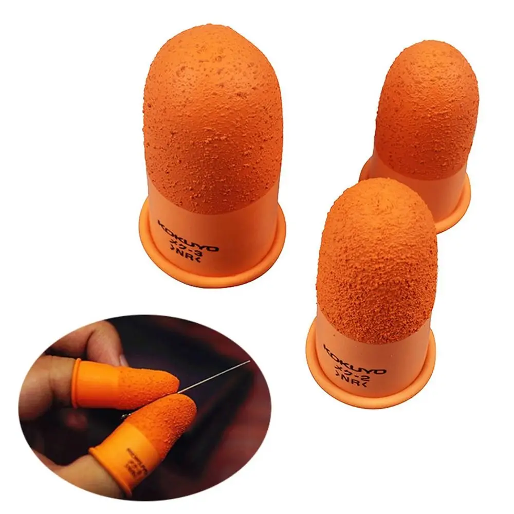 Gants de protection du bout des doigts non ald, couverture multi-usages, comptage, couture, fait à la main, orange, fournitures de sécurité