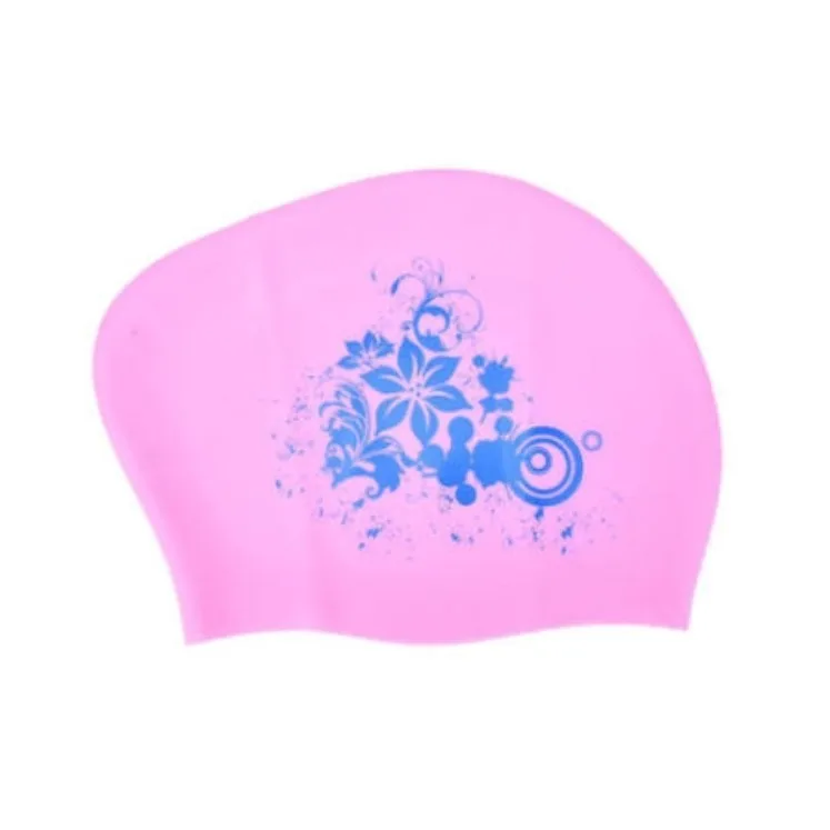 Gorro de natación de silicona para pelo largo, gorros de natación impermeables para mujer, gorro con capucha de buceo para niños, garras natacion casquette