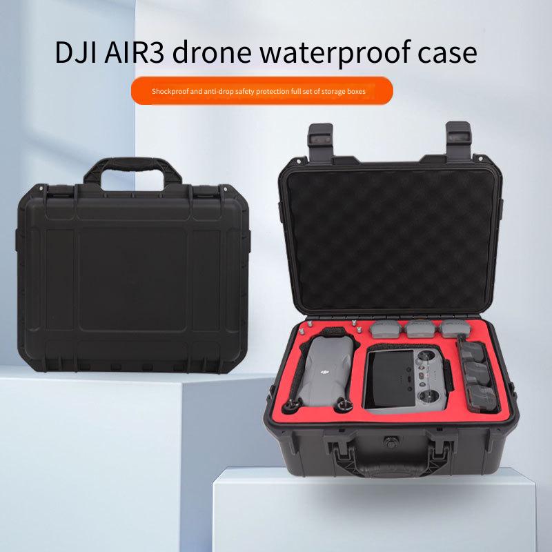Подходит для DJI DJI Air 3, коробка для хранения Air 2s, сумка, водонепроницаемая взрывозащищенная коробка, полный набор аксессуаров для дрона