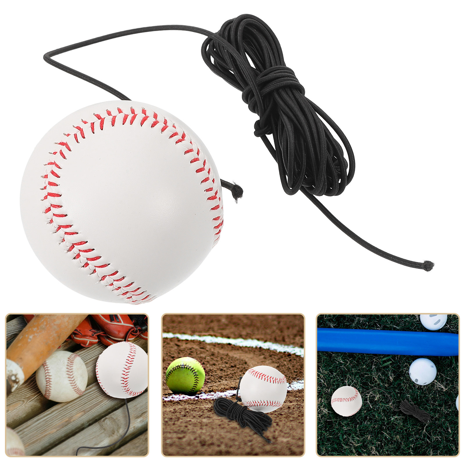 Baseball Trainer Batting Training Equipment Hit The Swing Hitting Supplies PVC Softball Child Practice