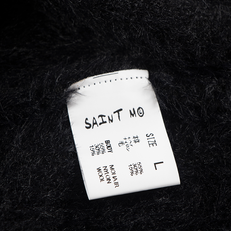 High Quality Beautiful New SAINT Pullover Winter Fashion Casual Wash To Make Old Saint Crewneck Sweater Men Women Same Style