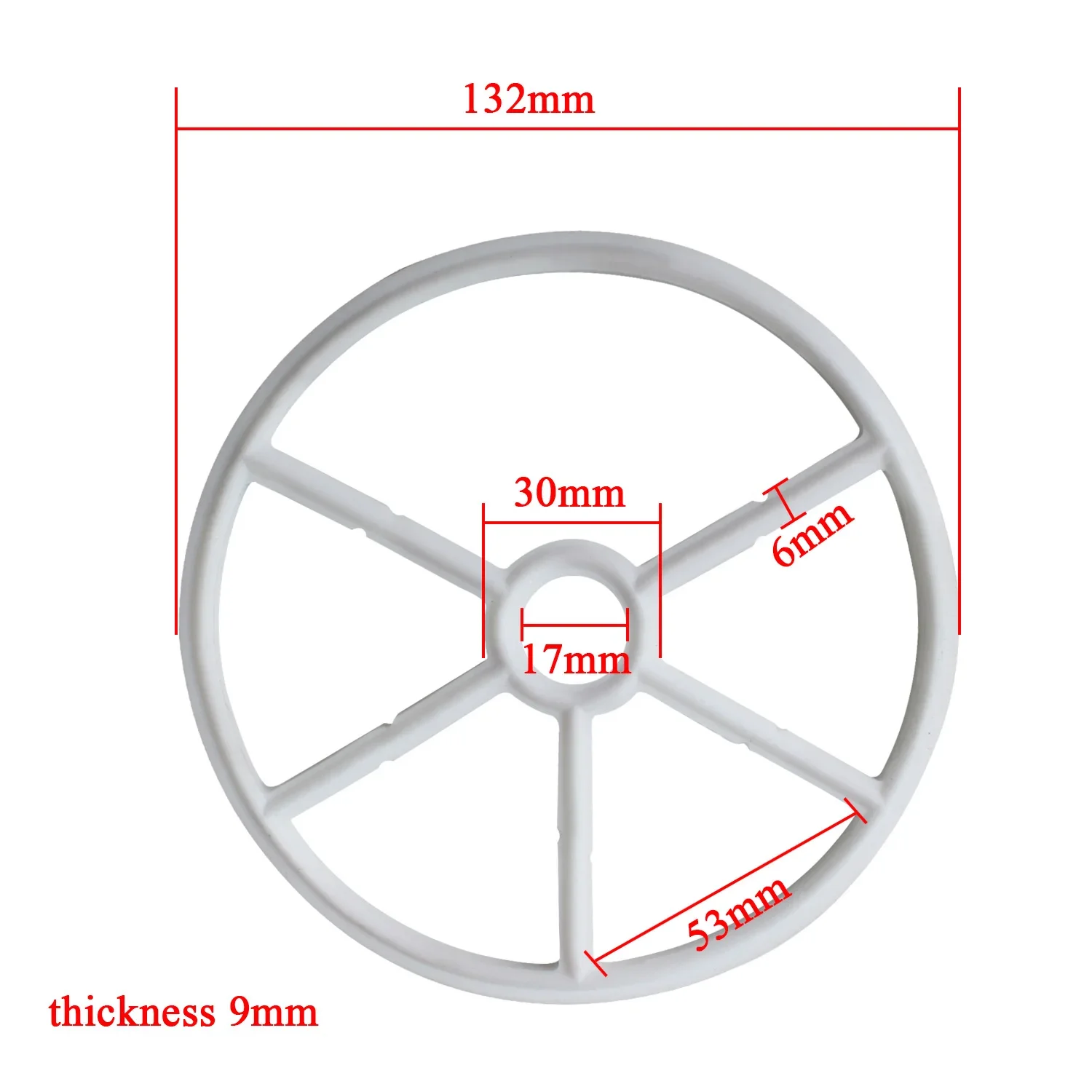 12.8 13.2 13.5 cm valve spider gasket swimming pool sand filter spares pool diverter valve 4 brach Multipor