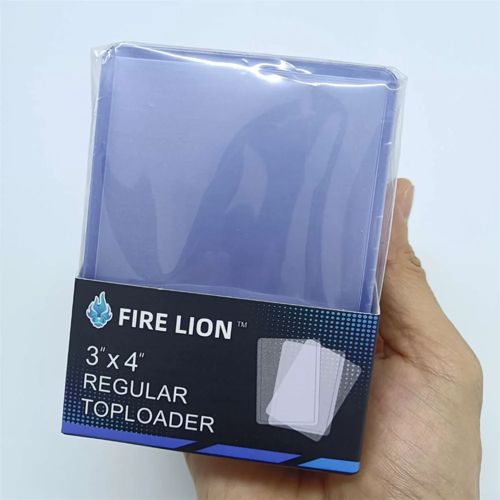 25pcs TOP Loaders Trading Card 35pt 3 "X 4" แข็งกีฬาการ์ด Protector Hard แขน Toploader สําหรับ MTGYugioh การ์ดเบสบอล