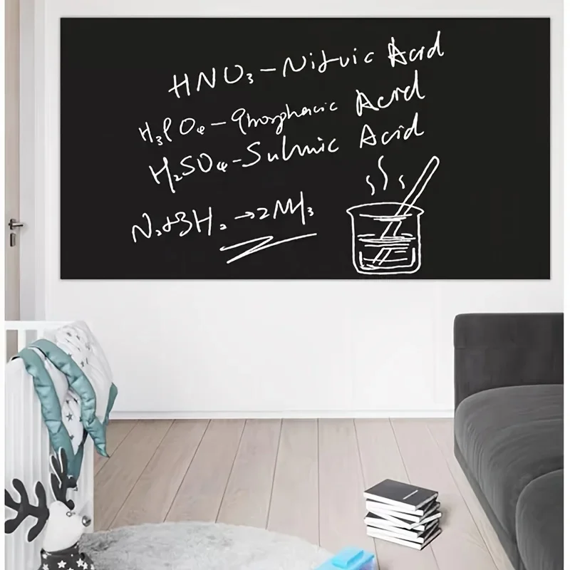 Self-Adhesive Whiteboard Roll – Easy Install for Home, Office & Classroom, Damage-Free Removal