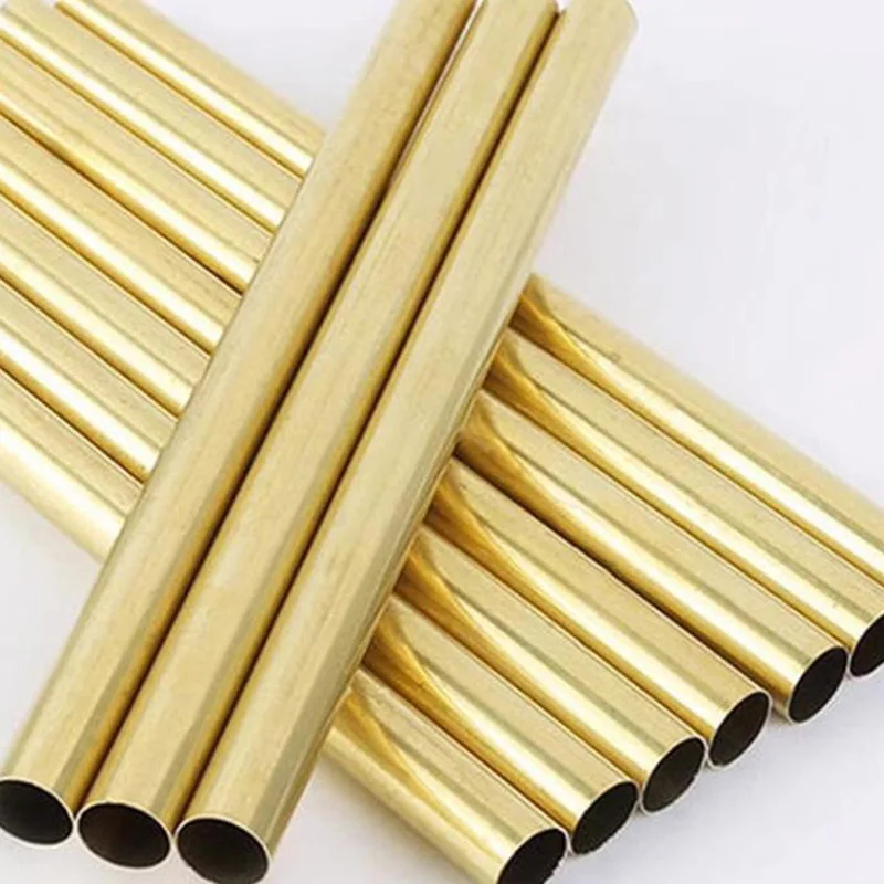 Tubo de latón 0,8mm 2mm 3mm 4mm 5mm 6mm 7mm 8mm 9mm 10mm 15mm 20mm 25mm 30mm 35mm 40mm 50mm 60mm 70mm