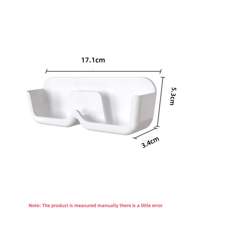 Glasses storage box wall-mounted punch-free decoration, space-saving wall-mounted sunglasses and glasses display stand