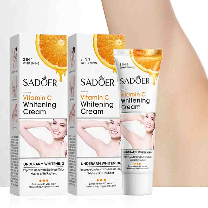 Sadoer vitamina c loção corporal hidratante axila cuidados com o corpo nutritivo anti secagem macio suave esfoliante cremes cuidados com a pele