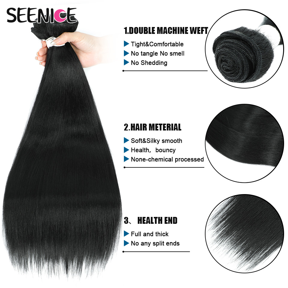 ตรงผมสังเคราะห์ธรรมชาติทอผ้าสีน้ําตาล 613 รวมกลุ่มต่อผม Ombre สีแดงสีบลอนด์สานยาวผมปลอม