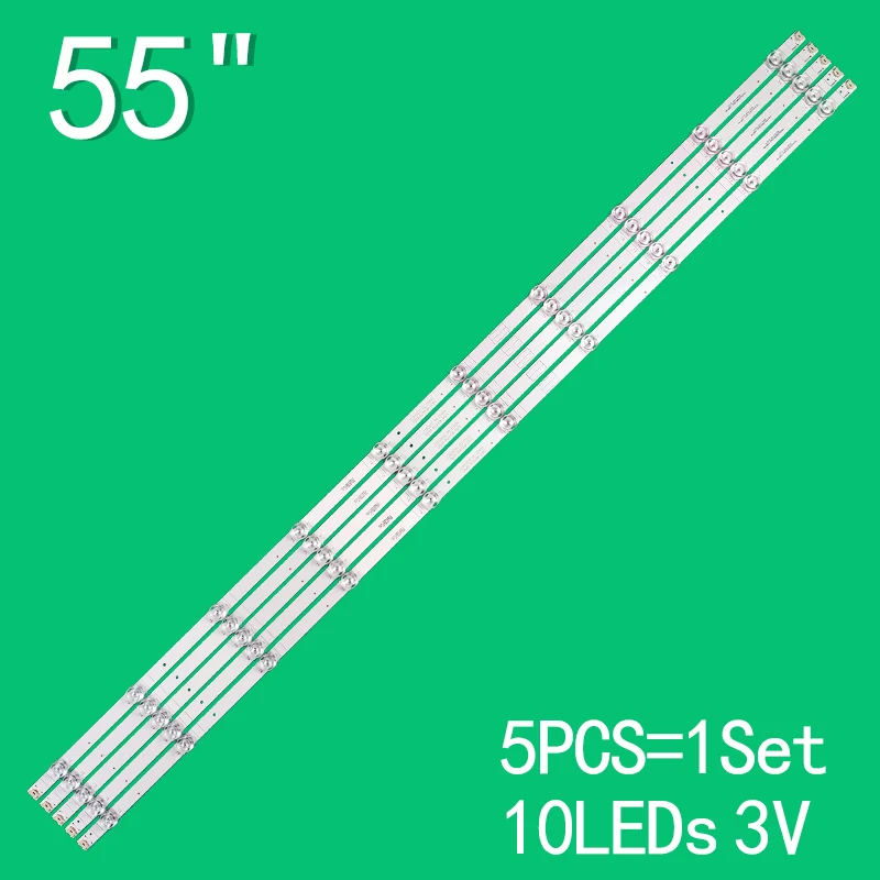 Striscia di retroilluminazione a LED per muslimate CRH-A5530300510B73REV1.0