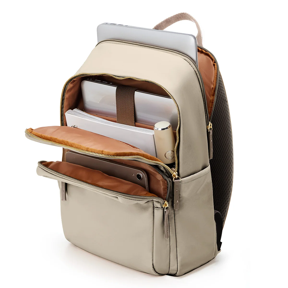Nuovo zaino semplice di grande capacità da donna, zaino da viaggio per insegnanti d'affari, borsa a tracolla per laptop, borsa per zaino per studenti di scuola per ragazze