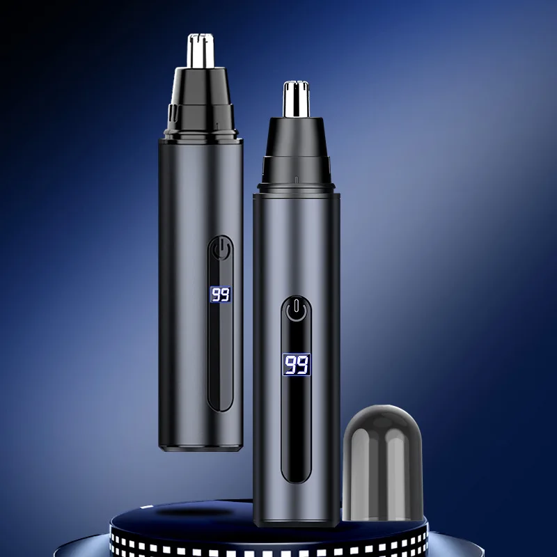 Tagliacapelli per naso Trimmer ricaricabile USB per rasoio elettrico per naso Trim peli del naso per donne e uomini