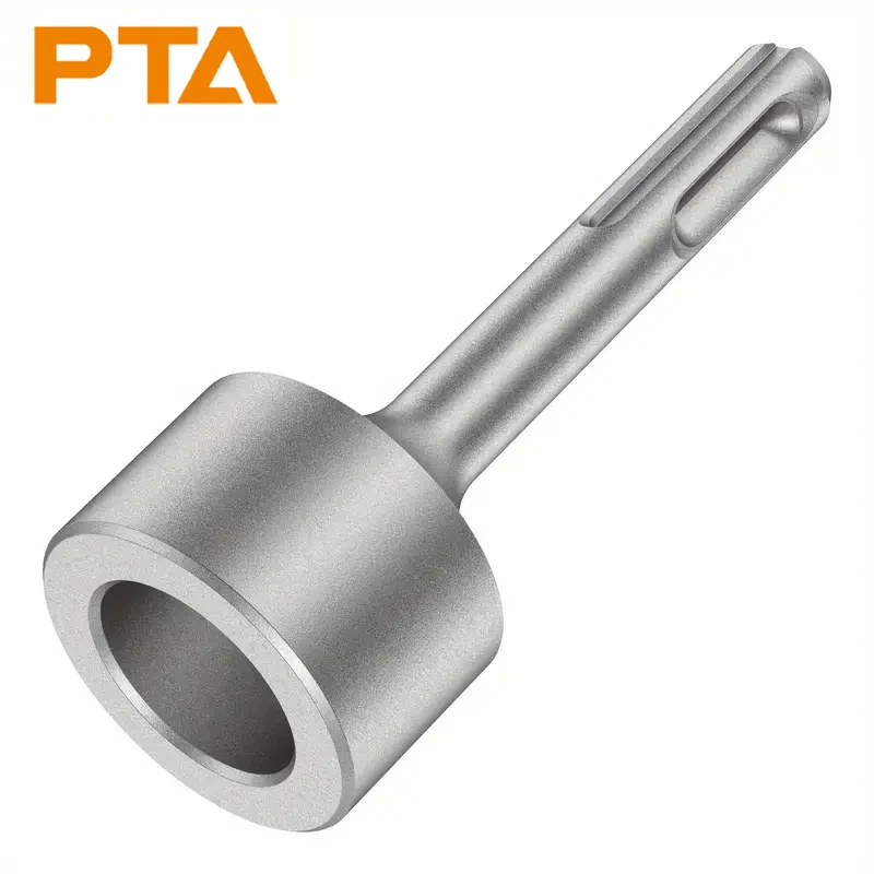 SDS Plus Ground Rod Driver 85mm Heavy Duty Steel Drill Bit Driver Wear Resistant Wide Compatibility Ground Rod Bits Socket for R