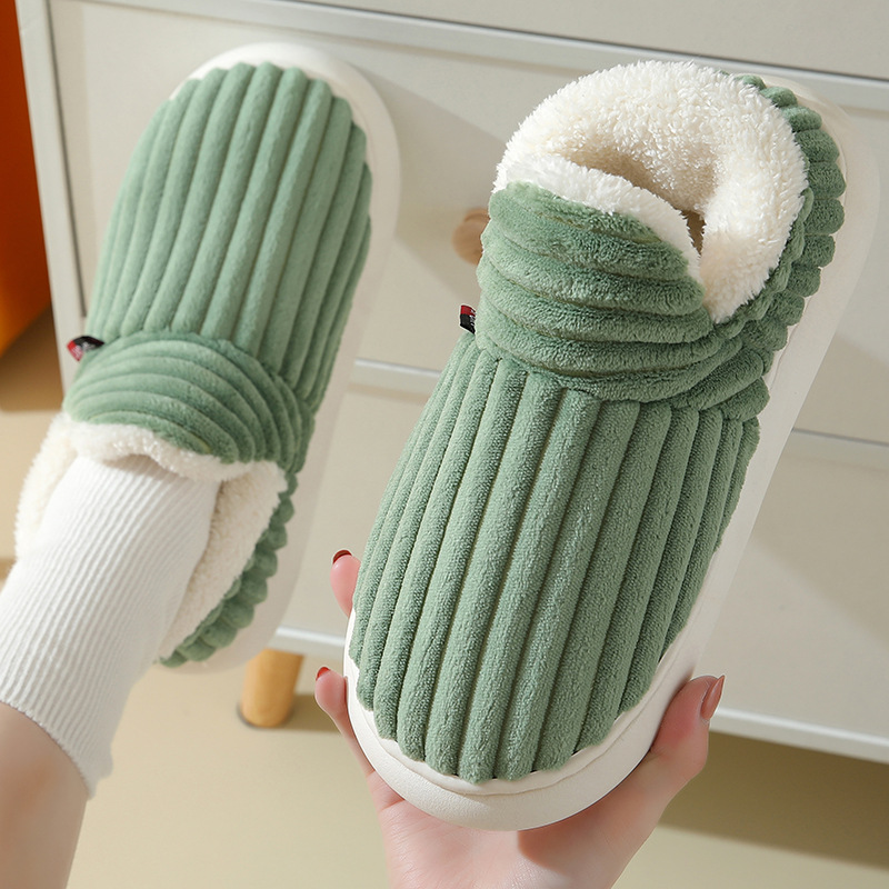 Shevalues Winter Männer Hausschuhe Kurze Plüsch Männer Baumwolle Stiefel Innen Flauschigen Haus Fell Hausschuhe Männer Casual Weiches Fell Pelzigen Männer Schuhe