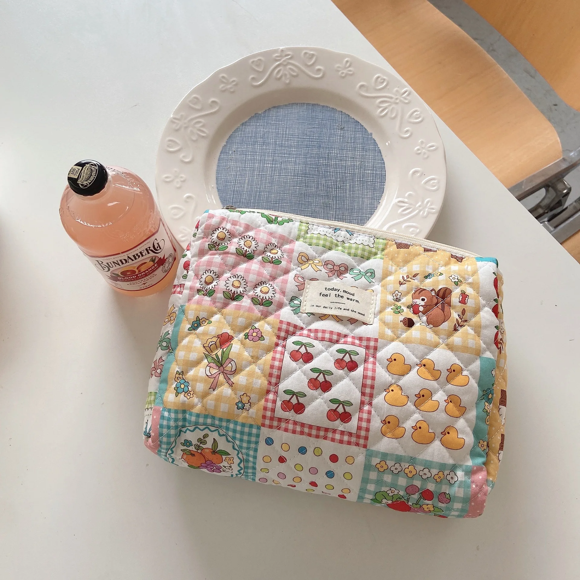 Saco de fraldas do bebê dos desenhos animados impressão saco de fraldas com zíper bolsa de transporte pacote de viagem ao ar livre saco de armazenamento de fraldas multi funcional