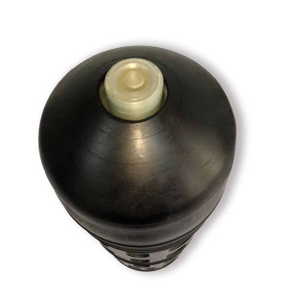 ACECARE 6.8L Sợi Carbon Lặn Biển Xi Lanh Xe Tăng Cao Su Bảo Vệ Mũ Đầy Đủ Bọc Da Không Bị Chai