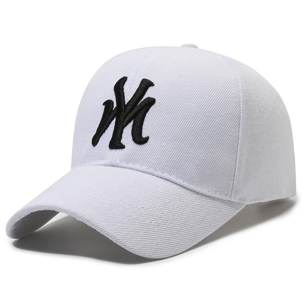 Gorra de béisbol con bordado de letras para parejas, gorro ajustable antisol, Hip Hop, transpirable, protector solar y sombreado