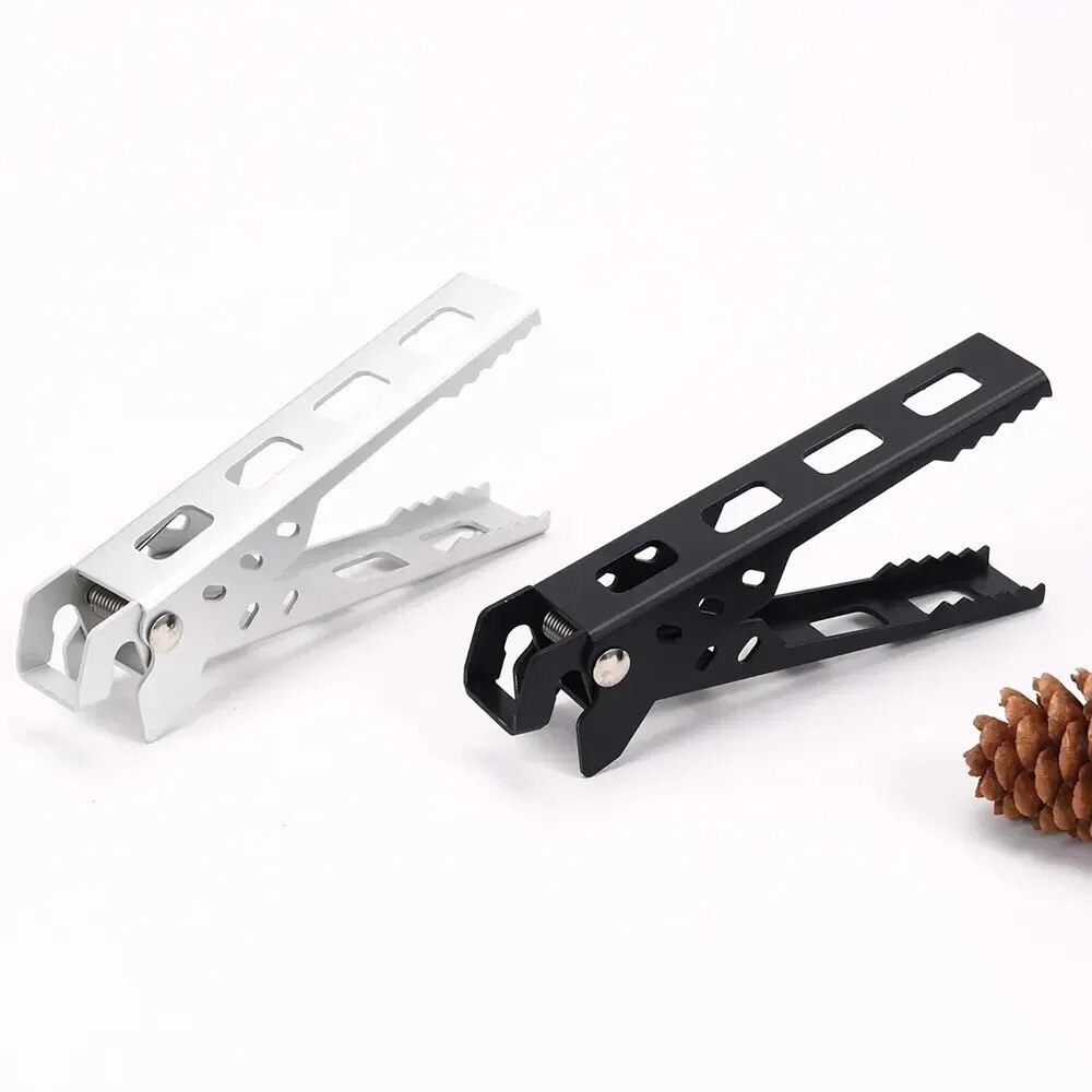 Pinza de aleación anticaliente para olla, accesorio de cocina para el hogar, al aire libre