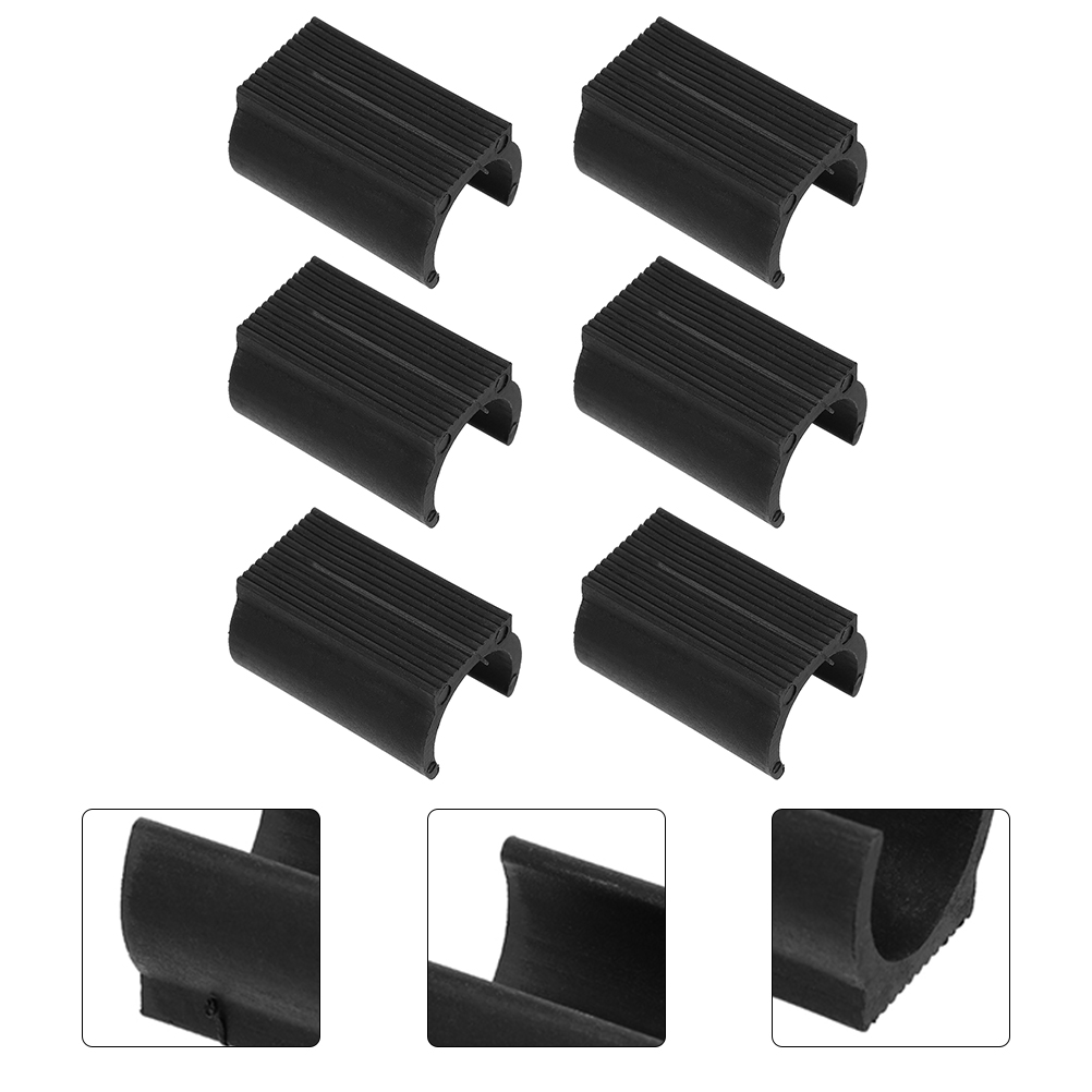 25 Pcs Non-slip Mat Furniture Floor Protectors Glide Rectangular Chair Felt Pads for Shaped Chairs Bar Stool Foot Rest