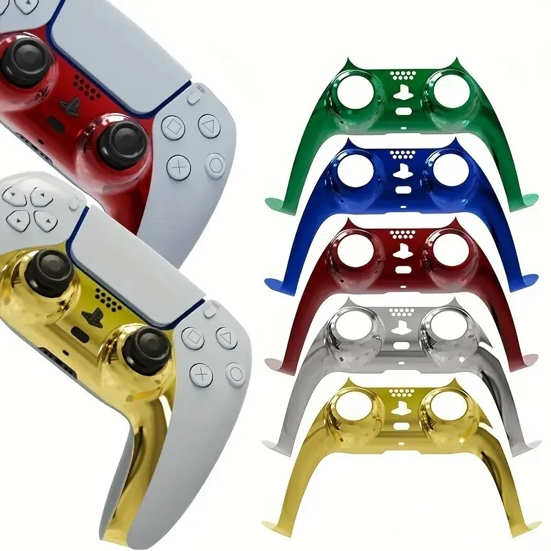 Accessori per strisce decorative per maniglia per joystick per controller mimetico per copertura per guscio per gamepad per maniglia per gamepad PS5