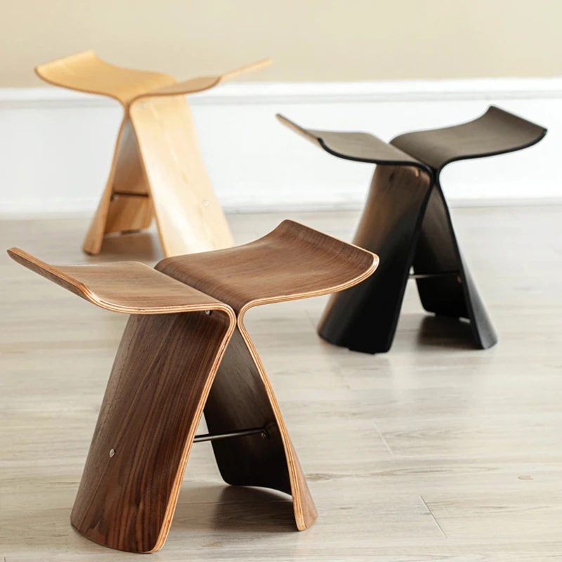 Đồ Nội Thất Bướm Phân Ghế Sofa Phòng Khách Ghế Hiên Nhà Giày Thay Đổi Phân Nhỏ Cuốn Sáng Tạo Di Động Ghế Ngồi Ghế Dành Cho Giải Trí