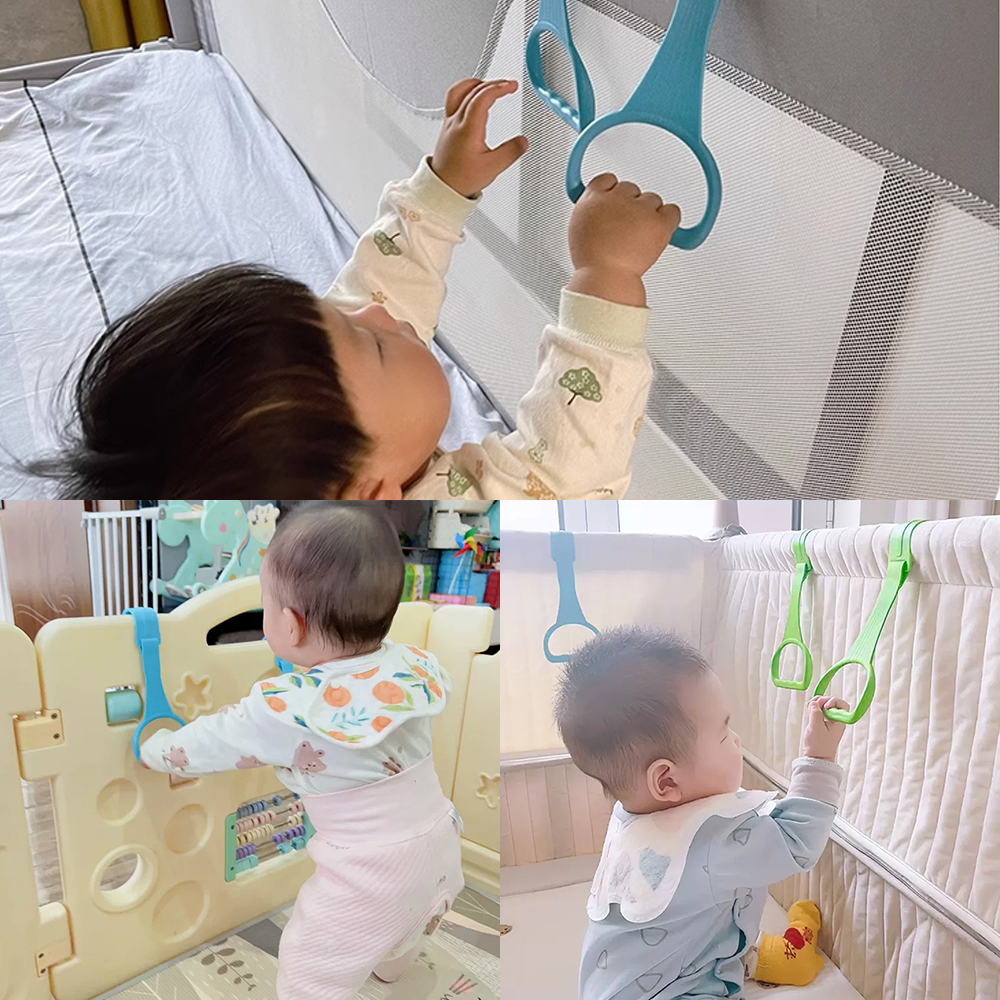 Children's Playpen Special Hand Pull Ring Crib Rings Baby Stand Toddler Pull Ring Auxiliary Exercise Arm Strength Props