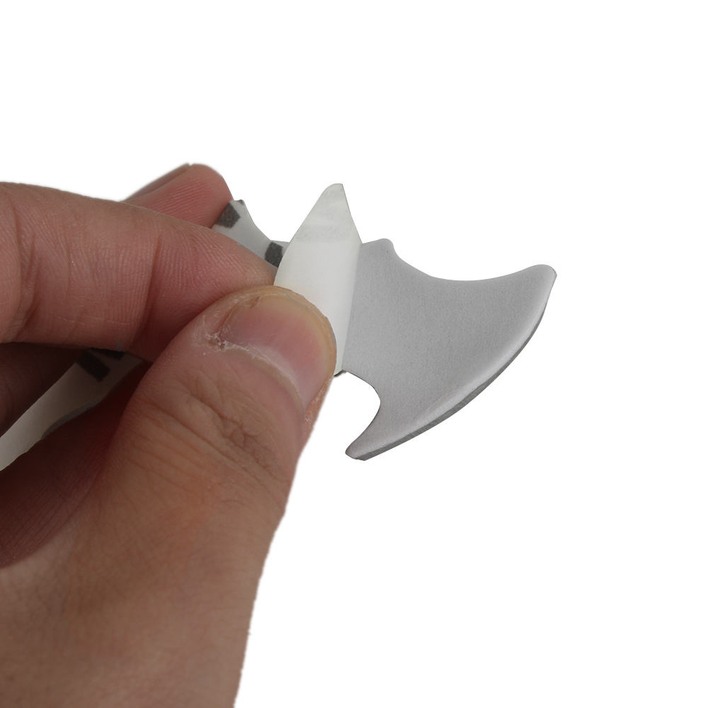 1PC 3D Bat Vorm Auto Stickers Cool Metal Auto Logo Emblem Sticker Decal Motorfiets Auto Auto Styling Accessoires