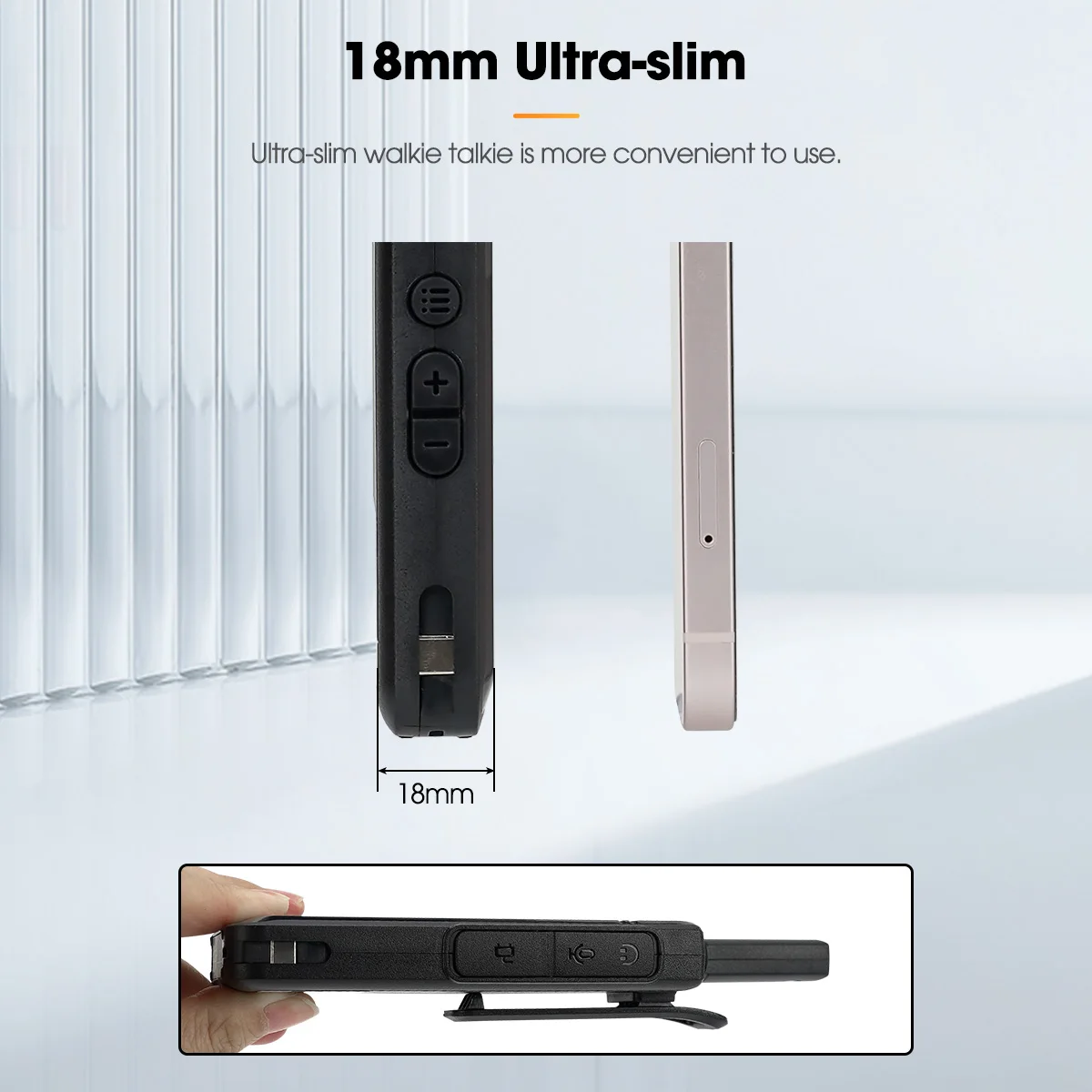 2pcs Bluetooth Walkie Talkie retevis rb639p Mini tragbare Walkie-Talkie pmr446 profession elle Funkgeräte mit drahtlosem Headset