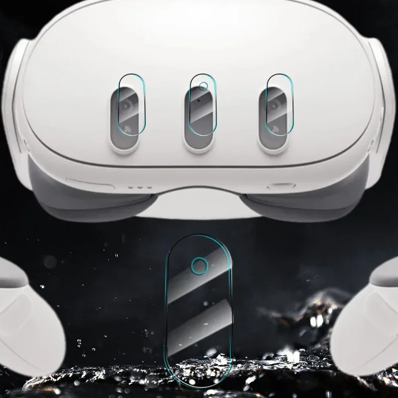 VR Glasses Host Tempered Film for Meta Quest3 Head HD Clear Tempered Glass Hardness Protective Flm for Meta Quest 3 Accessories