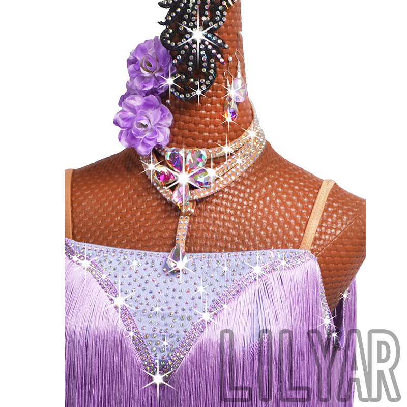 Юбка с длинными штанинами для латиноамериканских танцев