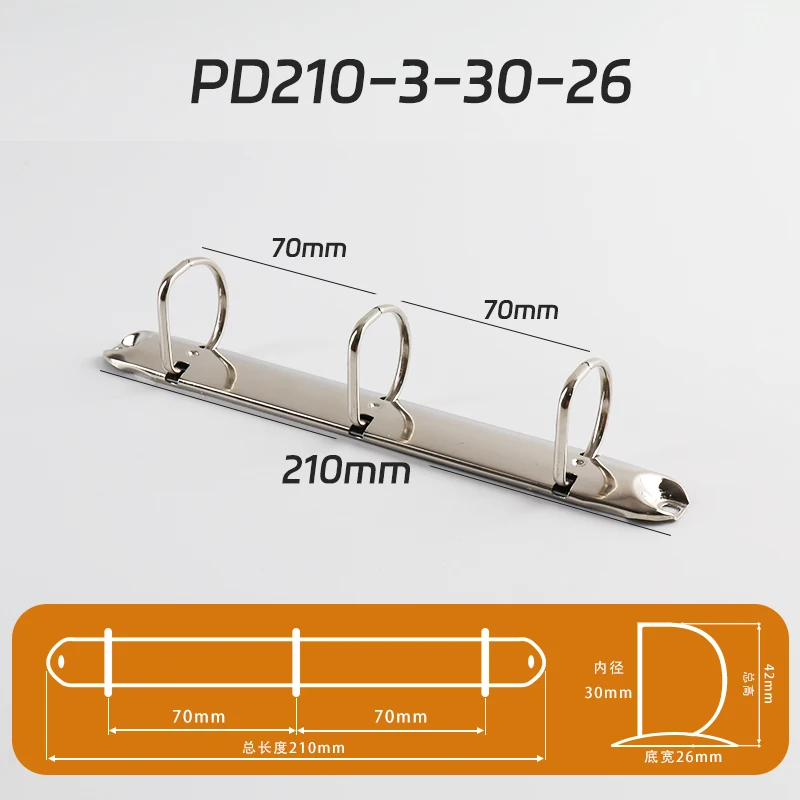 Túi Nhựa PVC Cực Tối Giản 6 Lỗ Rời Lá Xách Tay Tạp Chí Nhật Ký A5 A6 A7