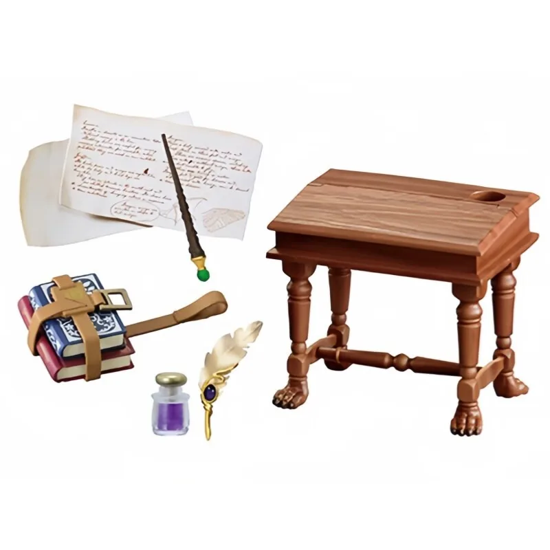 RE-MENT Candy Toy Mini Miniature Scene Display School of Witchcraft and Wizardry Magic Props Table Decoration Blind Box Gifts
