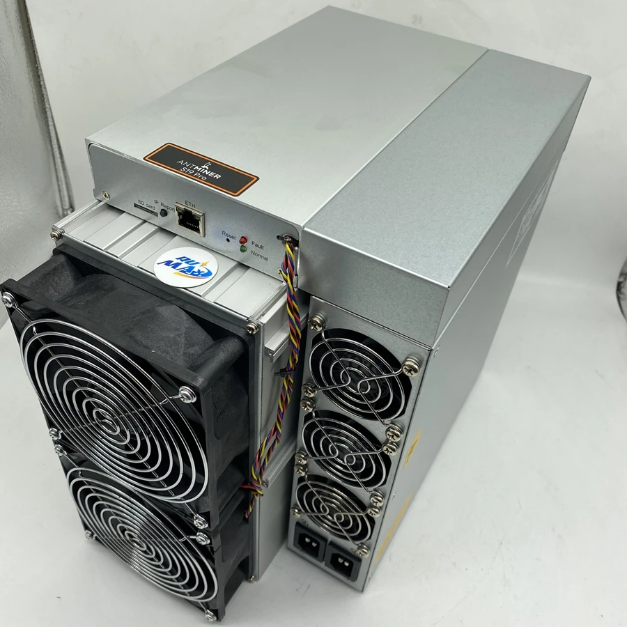 Antminer S19PRO 110TH/s Bitcoin ASIC Miner 29.5J/TH potencia ultrabaja incorporado 220V PSU alta eficiencia envío rápido
