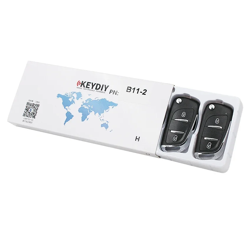 5 uds KEYDIY NB11 llave remota multifuncional para coche 3 botones Universal KD NB11-2 llave remota Universal para KD900 + URG200 KD-X2