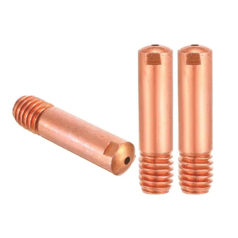 5pcs 25mm/ 0.98" For MB-15AK 14AK MIG/MAG Welding Torch Gas Nozzle Durable Insulation Replace Part Soldering Accessories