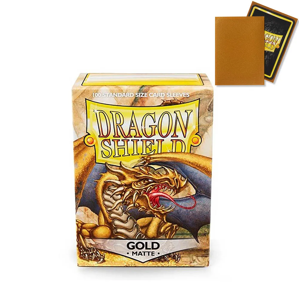 100 PCS/BOX 66x91mm Standard Size Demark Dragon Shield Matte Card Sleeves for MTG/PKM/YGO/TCG Board Game Cards Slevees