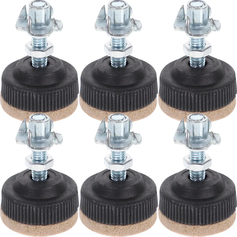 6 Pcs Furniture Leveling Feet Adjustable Heavy Duty Table Chair Leg Levelers Screw For Tables Shelves Cabinet Sofa Furniture