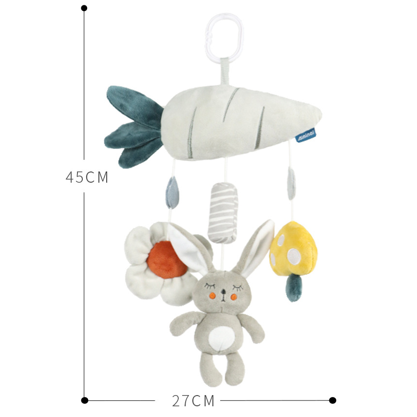 ของเล่นเด็ก 0 12 เดือนตุ๊กตาสัตว์ Rattles สําหรับทารกแบบพกพาแขวนเปลรถที่นั่งรถเข็นเด็กของเล่น Sensory ของเล่นสําหรับทารกแรกเกิดของขวัญ