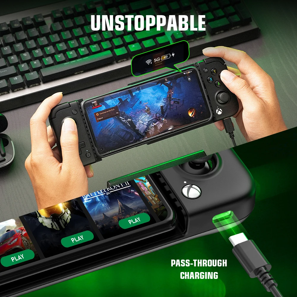 GameSir X2 Pro Xbox Gamepad controlador de juego móvil Android para Xbox Game Pass xCloud STADIA GeForce Now Luna Cloud Gaming