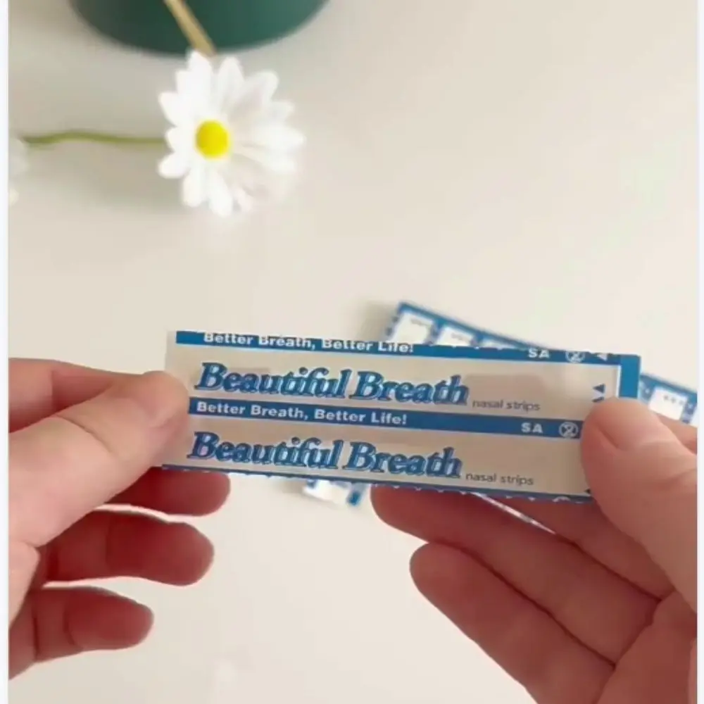 Groothandel Ademende Neuspleister Volwassenen Kinderen Slaap Snurken Neuspleister Ventilatie Neuspleister Correctie Fysieke Uitbreiding