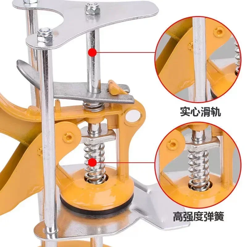 1/4/6PCS Regolazione dell'altezza delle piastrelle Regolatore Livellatore Parete Localizzatore in ceramica Artigiano Pinze a mano Nivelador De Porcelanato Strumento manuale