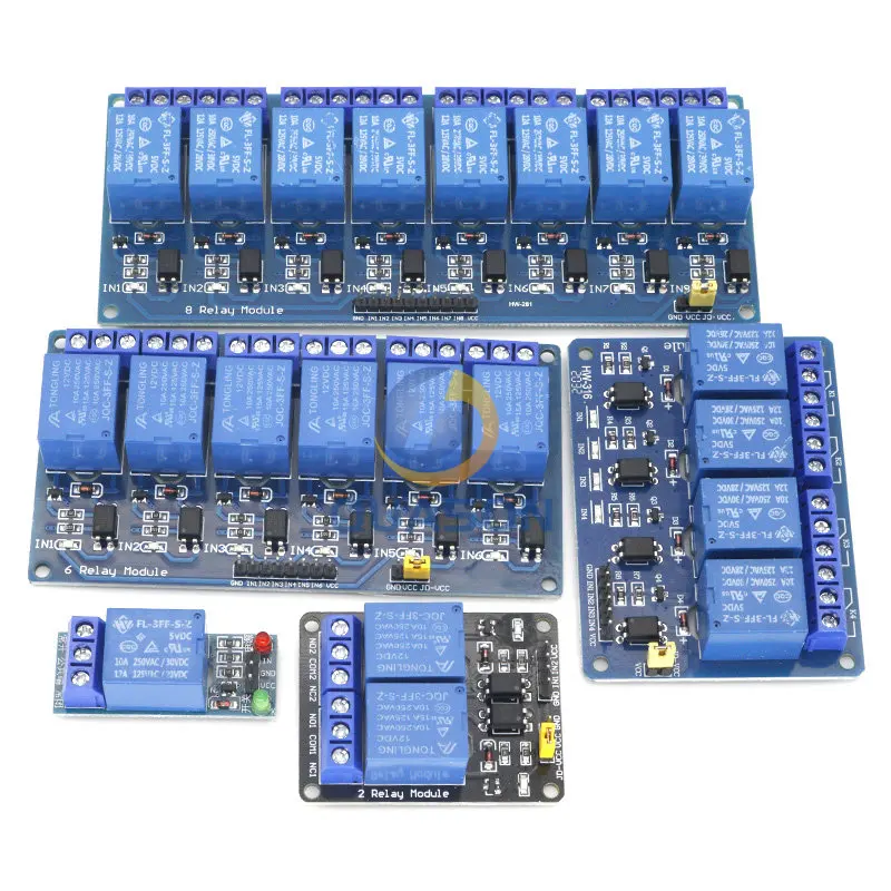 5V 12V1 2 4 6 8 Module Relay Với Optocoupler Ngõ Ra Relay 1 2 4 6 8 Cách module Relay Cho Arduino Còn Hàng