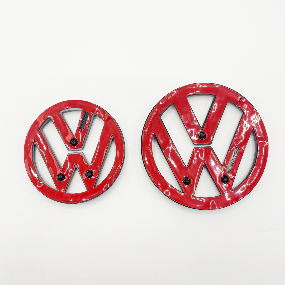 Для Scirocco 2008-2014 или Scirocco 2015-2017 110 мм эмблема с логотипом передней решетки + крышка задней крышки багажника 90 мм для логотипа