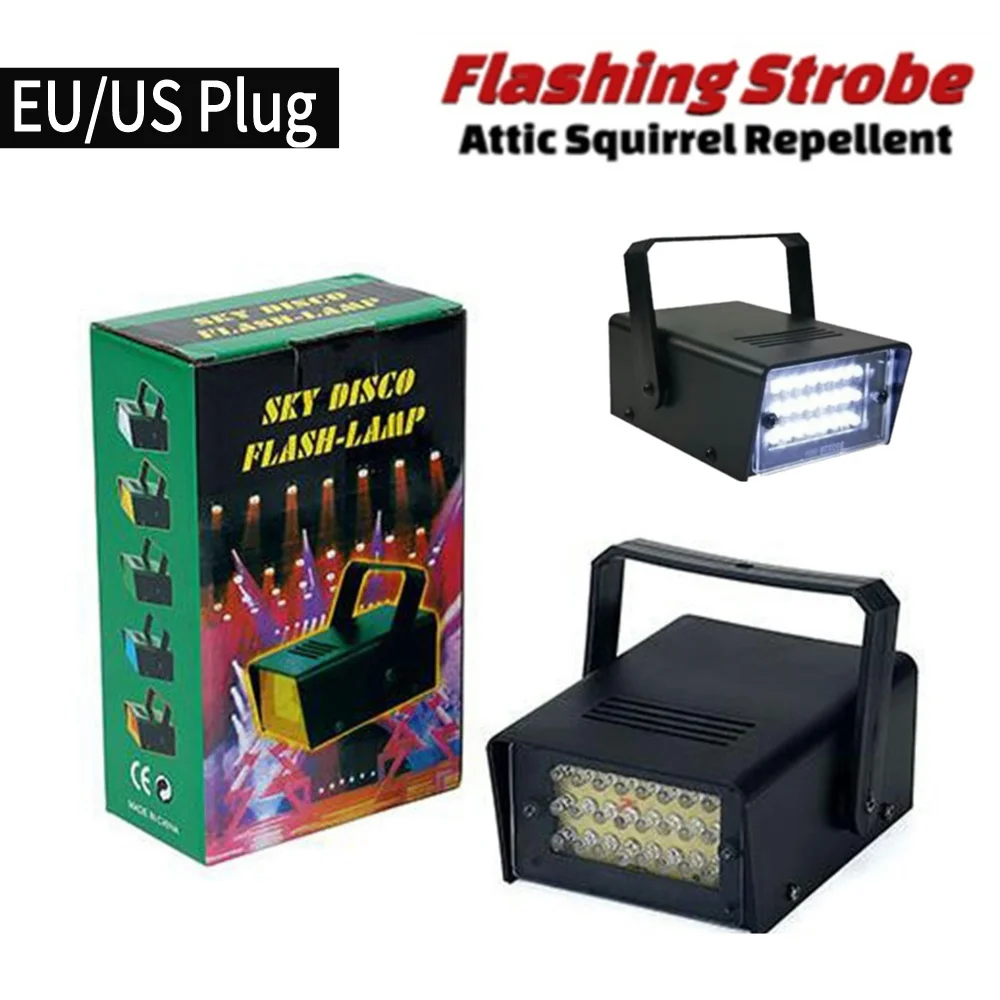 Flash led branco palco flash iluminação luzes estroboscópicas presente velocidade ajustável ktv dj discoteca festa luz estroboscópica