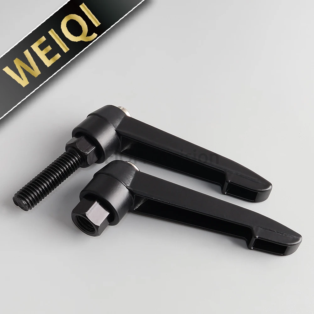 Free Shipping VCN929 M5-M12 External Thread Adjustable Handle Lever Clamping Handle Thread Metal Knob L-shaped Machinery Tool