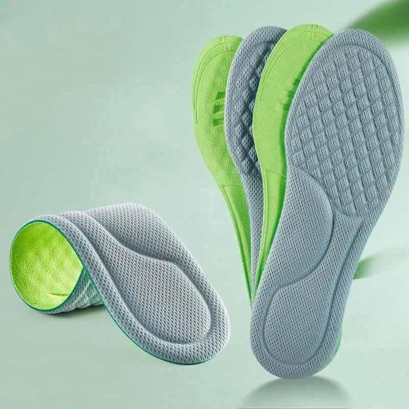 2/20PCS Soft Memory Foam Orthopedic Insoles Deodorizing Insole Shoes Sports Absorbs Breathable Antibacterial Shoe Accessory